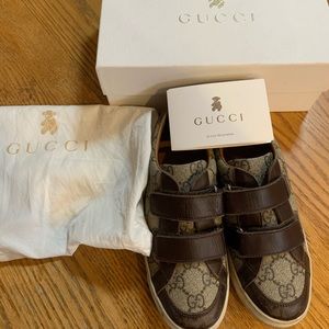 Authentic Gucci shoes for kids